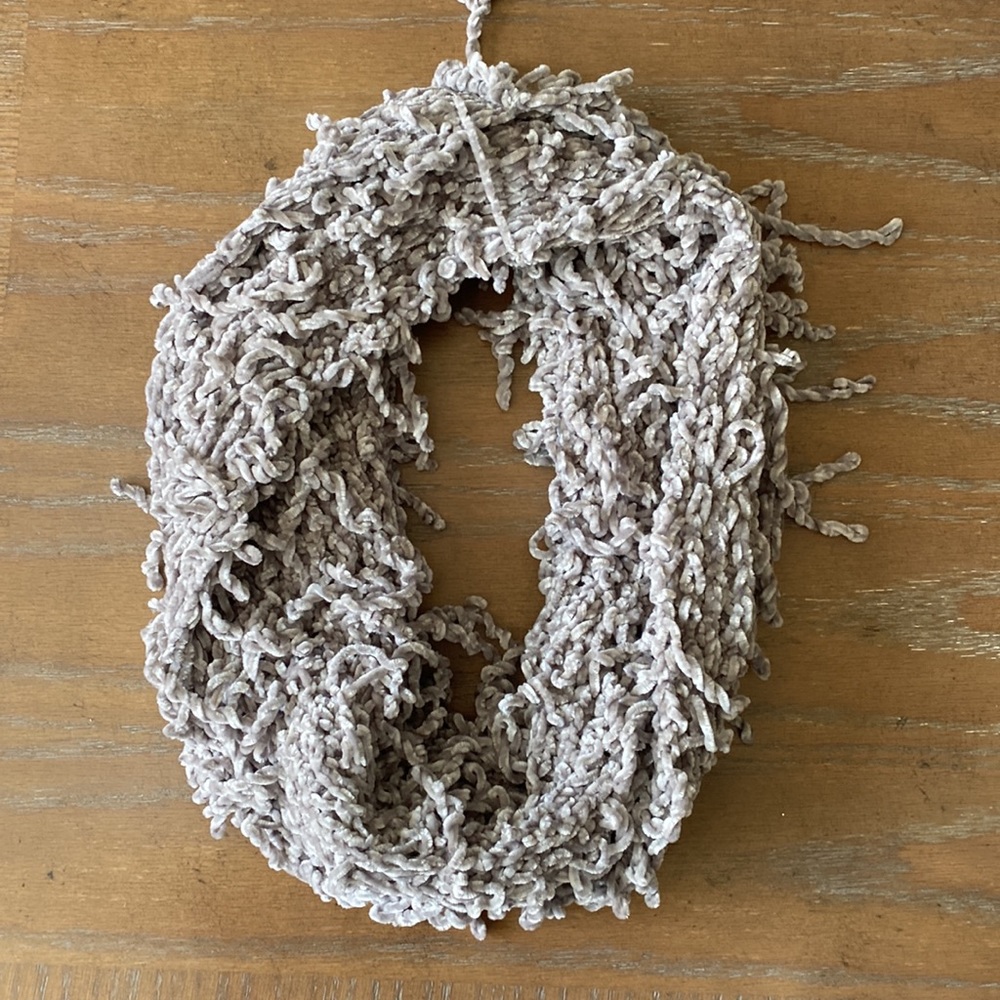 Grey Infiniti Scarf
